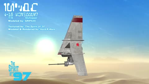 STAR WARS - Episode One - A Wind to Shake the Stars - T-16 Skyhopper Test