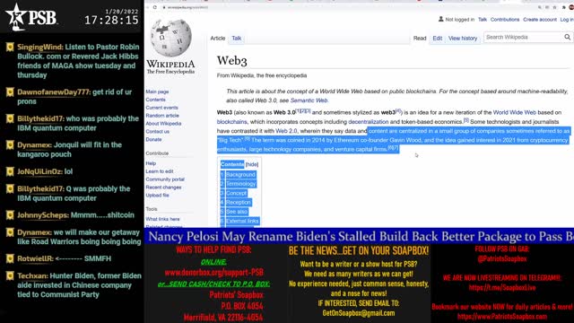 2022-01-20 17:00 EST - Freedom Rings: with Pamphlet Anon