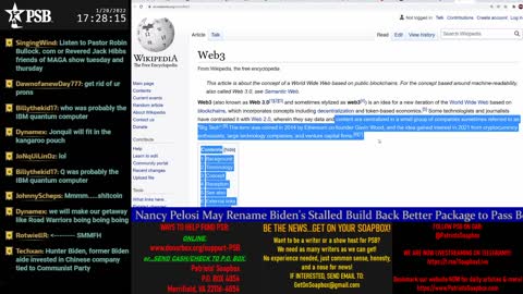 2022-01-20 17:00 EST - Freedom Rings: with Pamphlet Anon