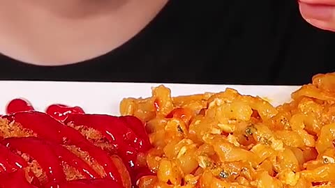 Carbo Fire Noodles, Fried Shrimp #zoeyasmr #zoeymukbang #bigbites #mukbang #asmr #food #먹방 #틱톡푸드 #ca