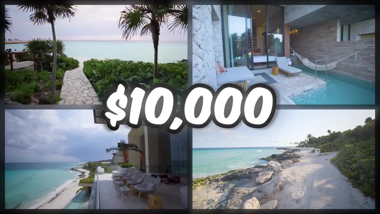 1 dollar vs 250000 dollars Vacation