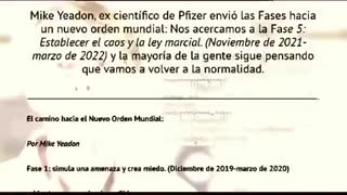 Mike Yeadon , Former VP, Pfizer Parte 1 Continuará