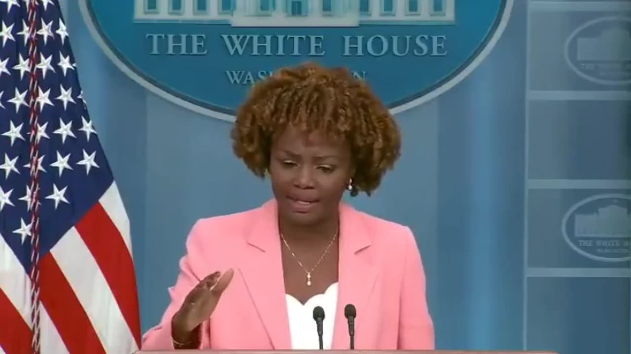 Reporters Groan At Jean-Pierre's Answer To Biden Not Taking Questions