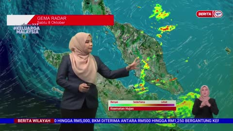 8 OKT 2022 -BERITA WILAYAH-MET MALAYSIA LAPORAN CUACA