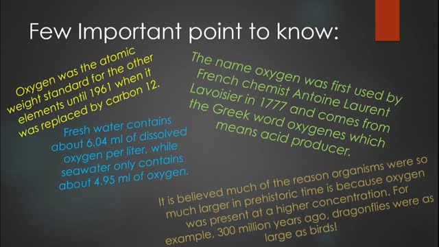 Oxygen Periodic Table Series (Part 10)