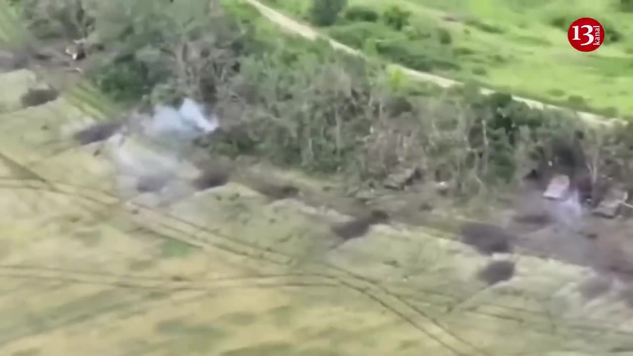 “Not a single Russian survived" - Ukrainian tanks, howitzers destroyed a group of Russians in forest