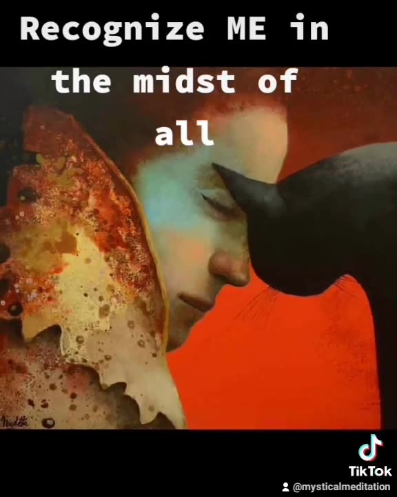 Recognize ME In The Midst Of All