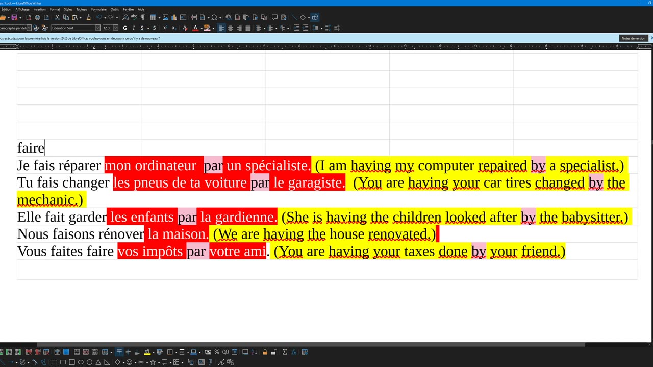 French 16 (complement) modal verbs and others