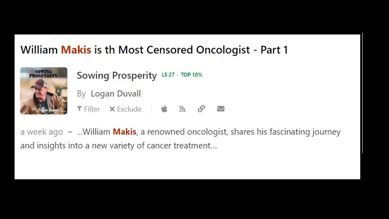 William Makis is the Most Censored Oncologist - w/ Logan Duvall Pt 1