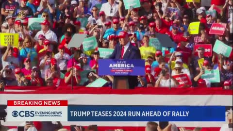 Trump teases 2024 presidential run ahead of Election Day