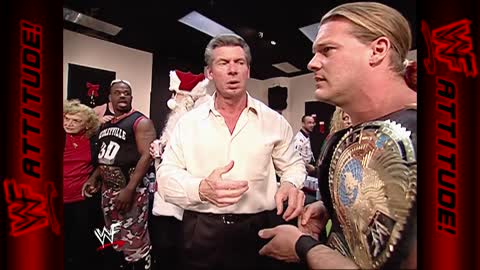 Stephanie McMahon at Mr. McMahon's Christmas Party | WWF RAW (2001) 4