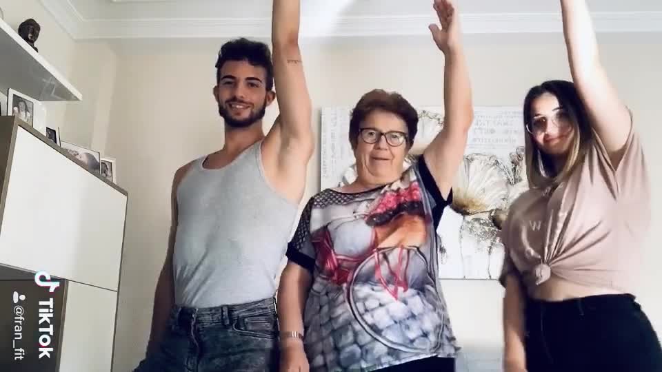 #challenge #abuela #feliz #viral #music #sister #Love #Home #family #amor