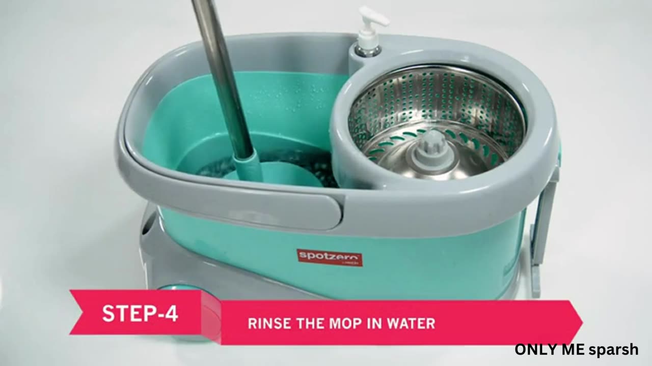 the Ultimate Spin Mop Spotzero by Milton Prime with Stainless Steel Wringer - Unboxing and Demo