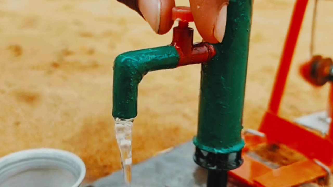 Build mini hydropower on a small stream with a powerful unit