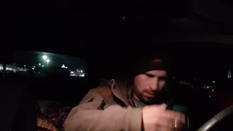Night vlog and making a coffee at Southampton docks 22nd Nov 2022