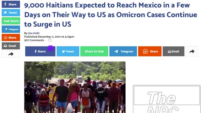 9000 More Haitian Migrants Headed To The US Border