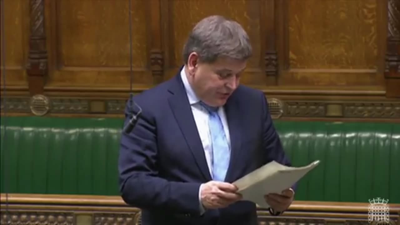 UK: Andrew Bridgen MP on the vaccine genocide. 641 out of a total of 650 MP's did not turn up..