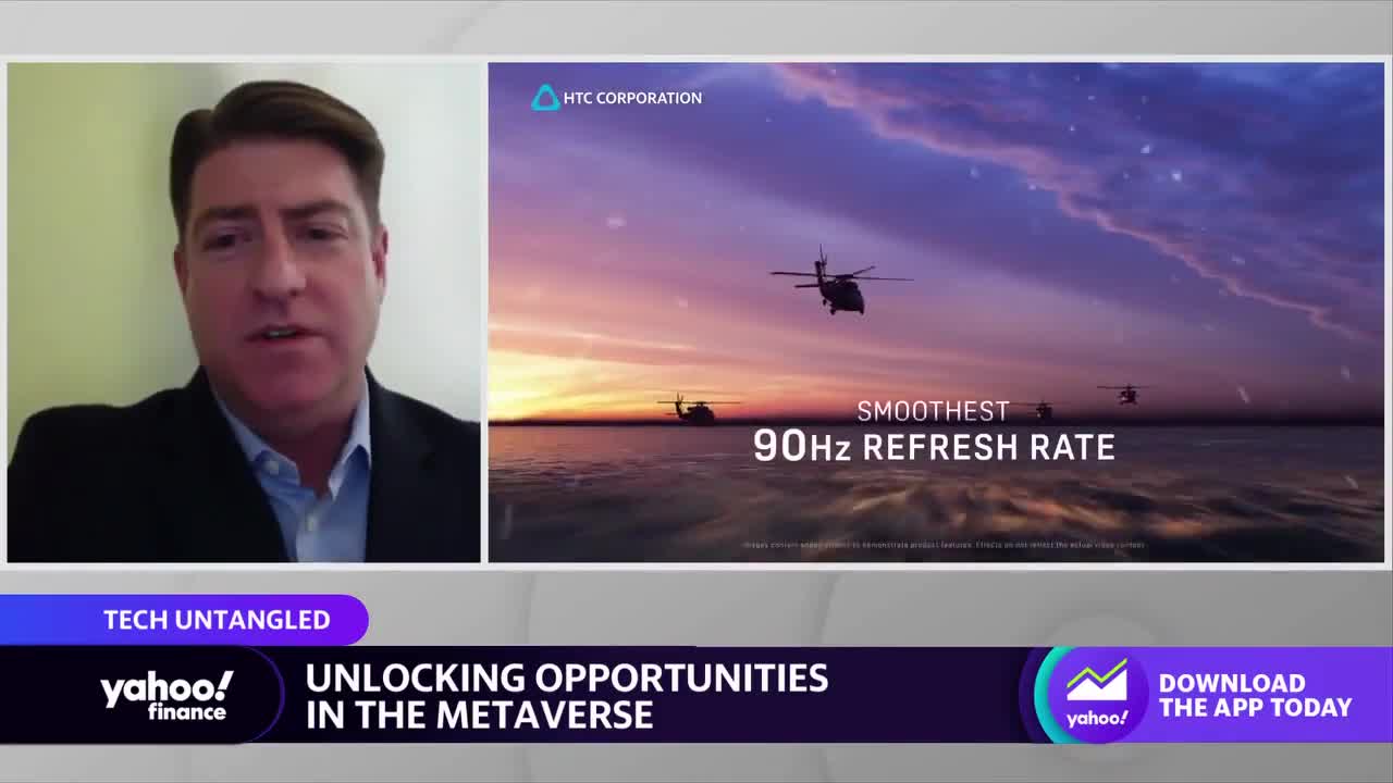 Metaverse seeing ‘really great adoption’ and growth, HTC president says