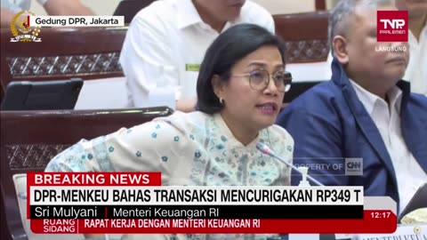 Hearing Meeting with Indonesian Minister of Finance