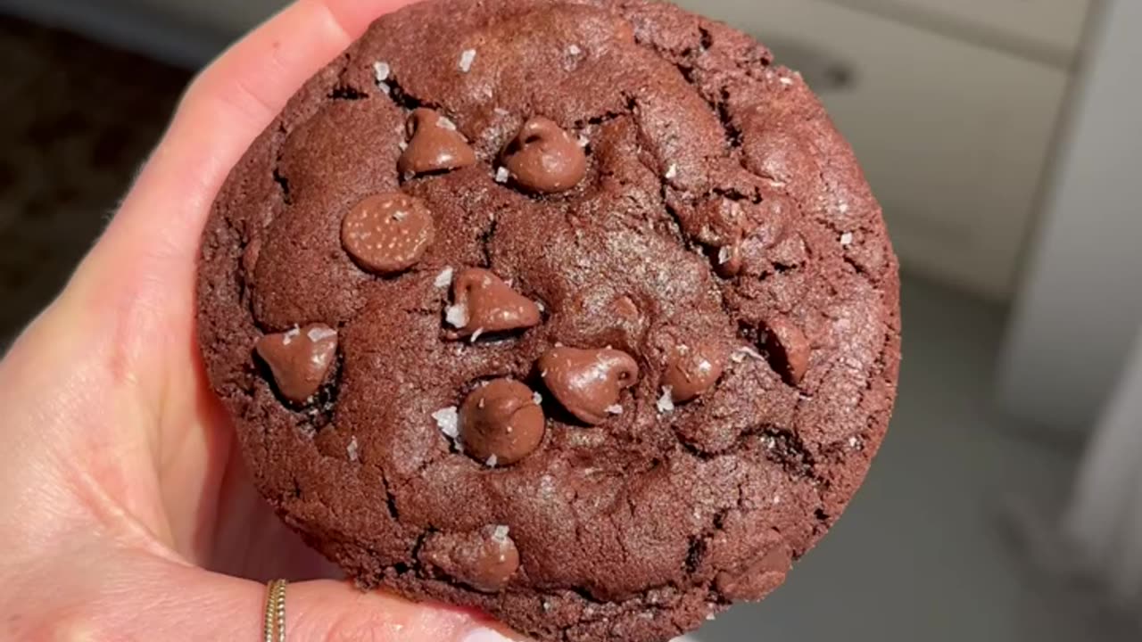 Single Serve Double Chocolate Cookie