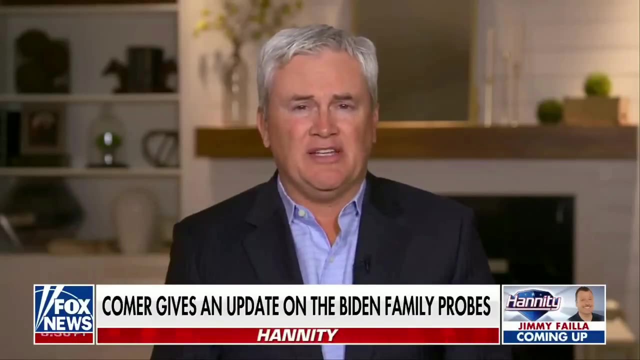 FINALLY: James Comer Says Biden Impeachment Is Imminent