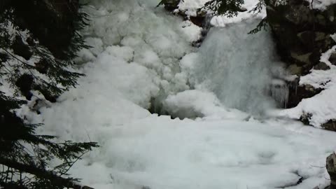 Frozen Waterfall