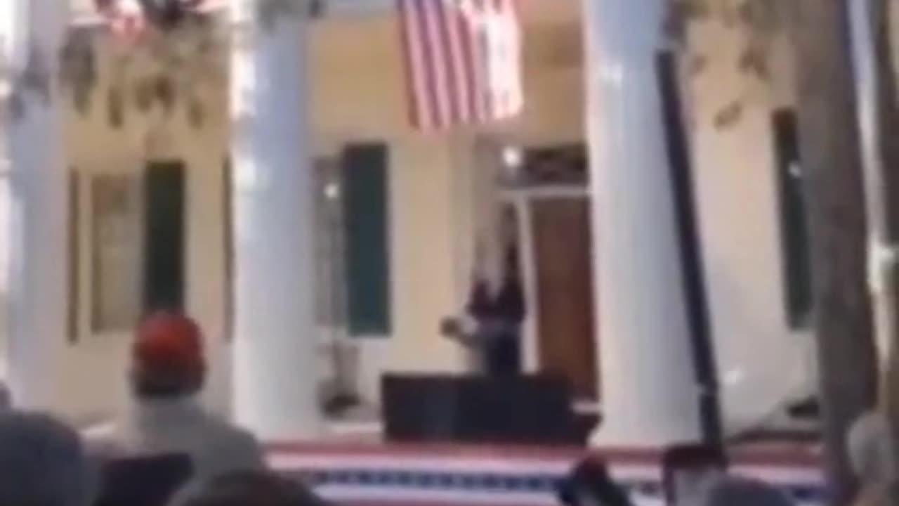 President Trump speaks about Andrew Jackson
