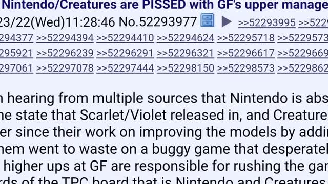 Game freak is in trouble