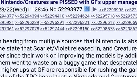 Game freak is in trouble