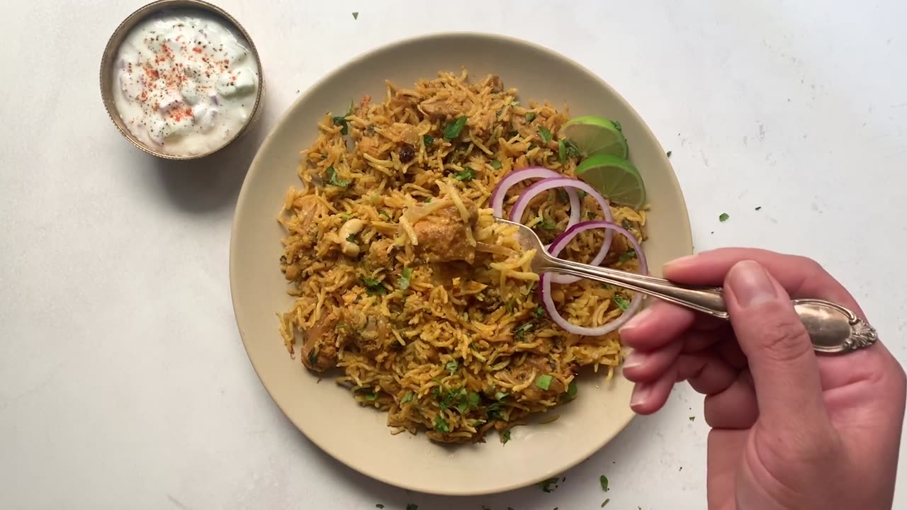 Instant Pot Chicken Biryani