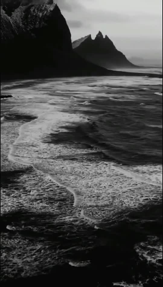 What a beautiful view of Sea water and beach.