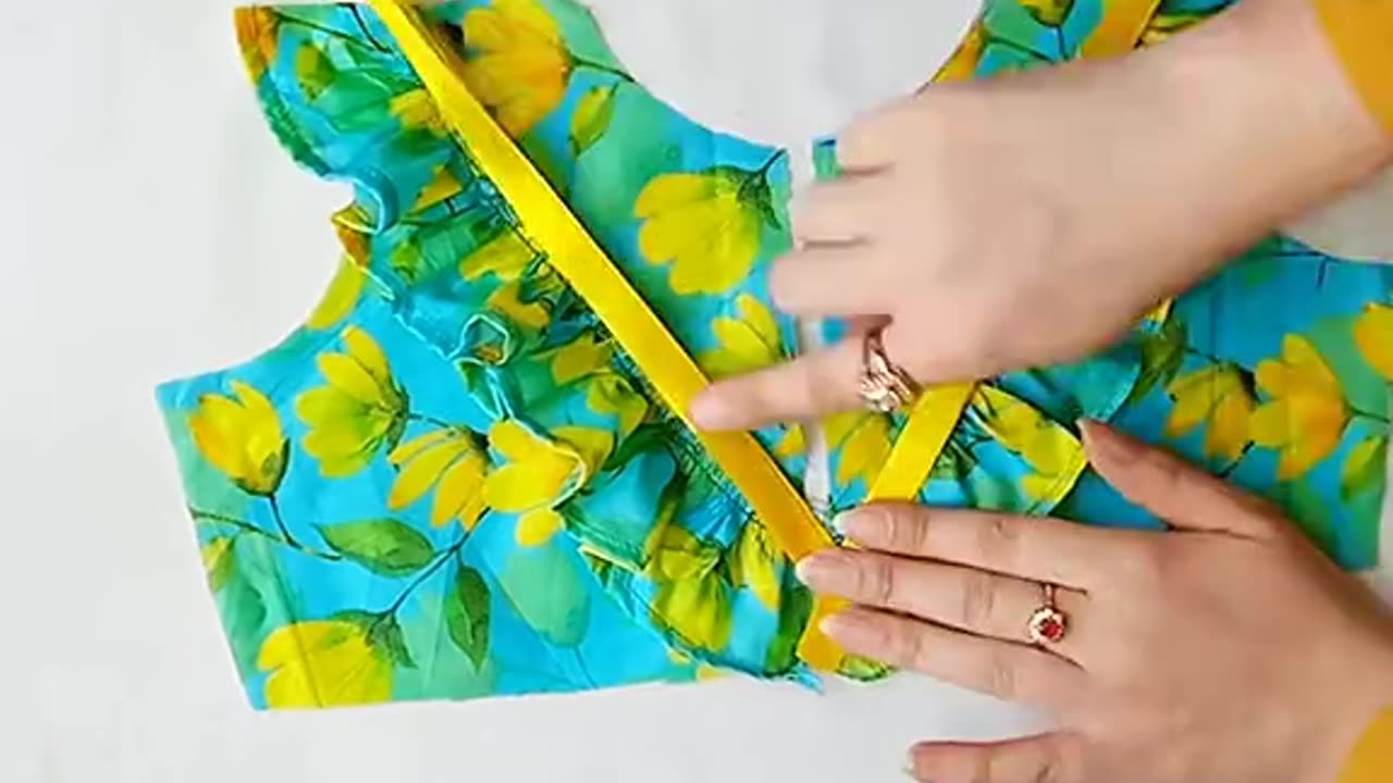 New design cutting and making rumble dress 👗👗