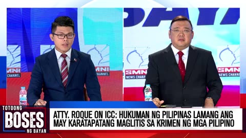 Atty. Roque on ICC: Hukuman ng Pilipinas lamang ang may karapatang maglitis sa krimen