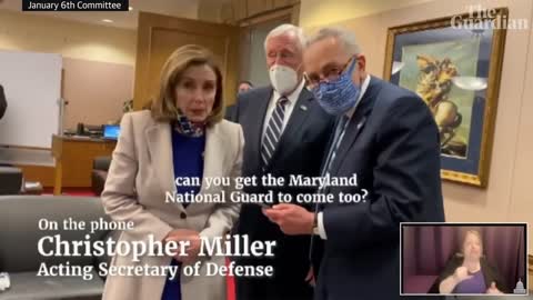 New video shows Pelosi and Schumer scrambling to take charge in Capitol attack