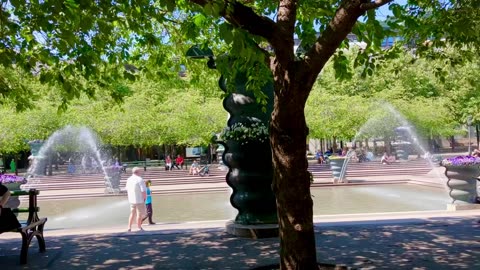 Fontänen i Kungsträdgården❤️