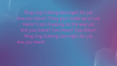 Jax Jones, Mabel - Ring Ring(layrics)