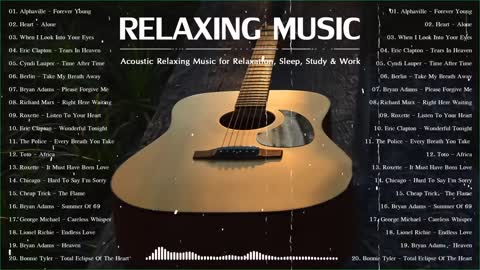 Best Acoustic Relaxing Songs 80s 90s