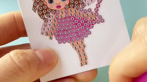 Fun diy stickers. The dots will exercise your child's hands-on skills and focus. T