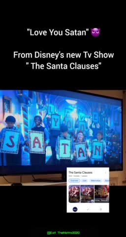 Disney says, 'Love You Satan"