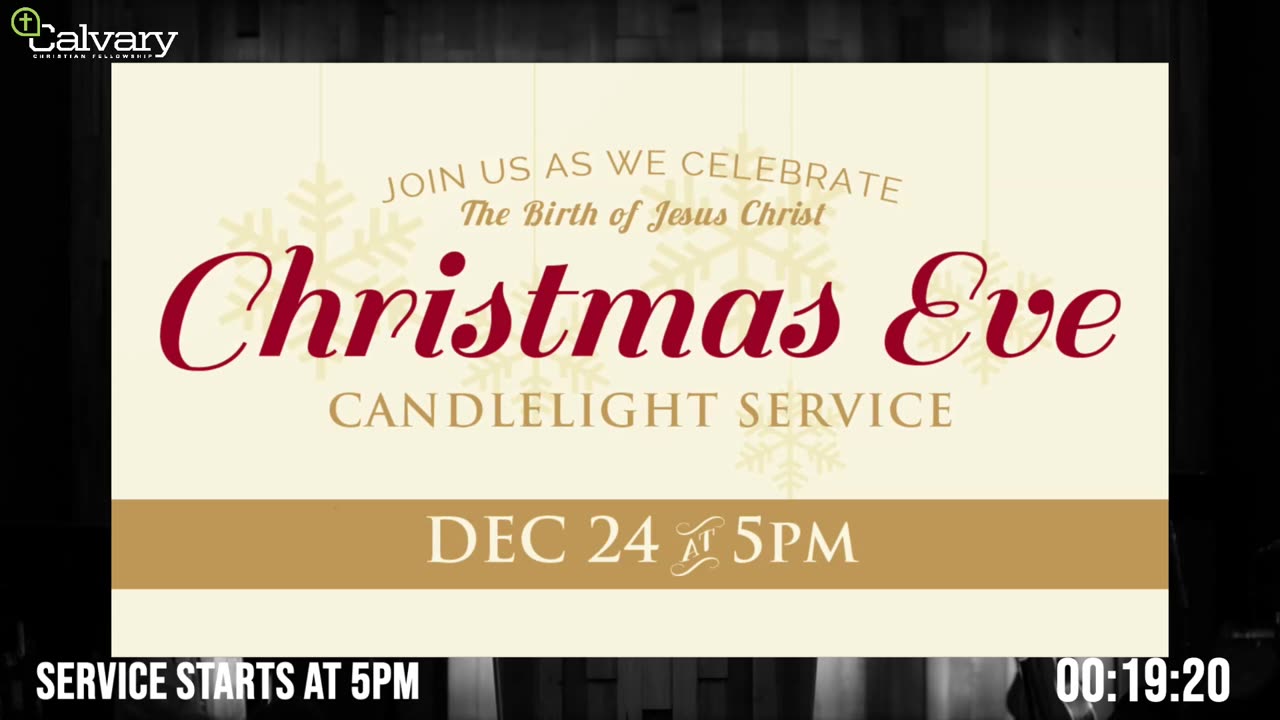 Christmas Eve Candlelight Service 12.24.2023