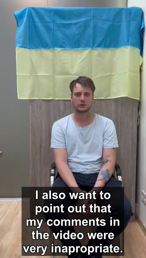 Russian streamer arrested by Ukrainian intelligence services, forced to apologise on camera