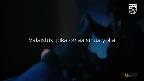 Philips Hue valaisee pimeällä