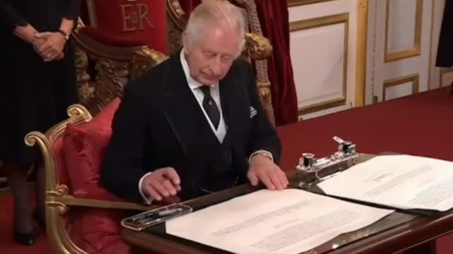 King Charles III 'Furiously Signals'