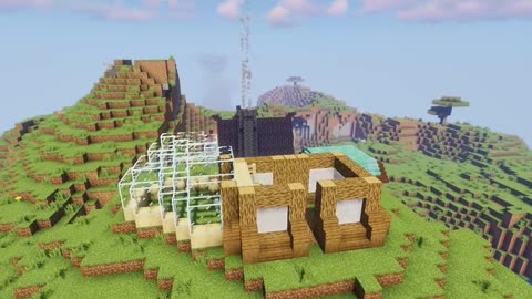 Minecraft Bee Garden (Requested) #shorts