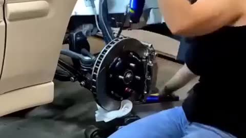 The motor is installed in the tire