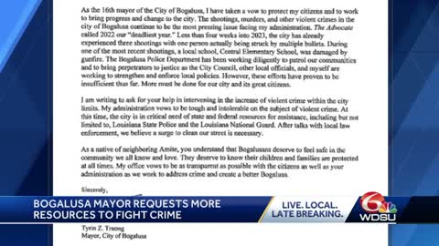 [2023-01-23] Bogalusa mayor requests more resources to fight crime - Louisiana