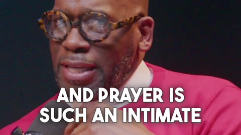 Do you think it's more intimate to pray with someone than to have sex with someone?