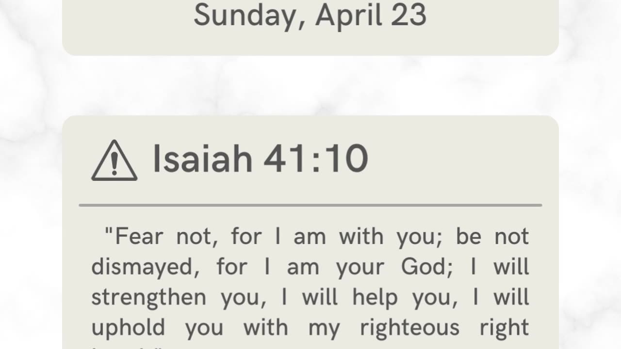 Isaiah 41:10