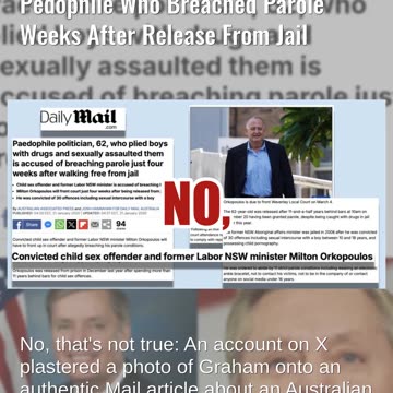 Fact Check: Daily Mail Did NOT Report Sen. Lindsey Graham Is Pedophile Who Breached Parole
