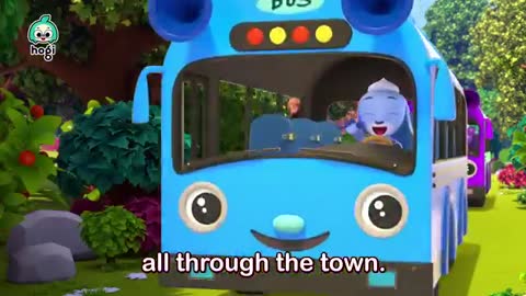 [NEW_Season]_The_Wheels_on_the_Bus_|_Sing_Along_with_Hogi_|_Nursery_Rhymes